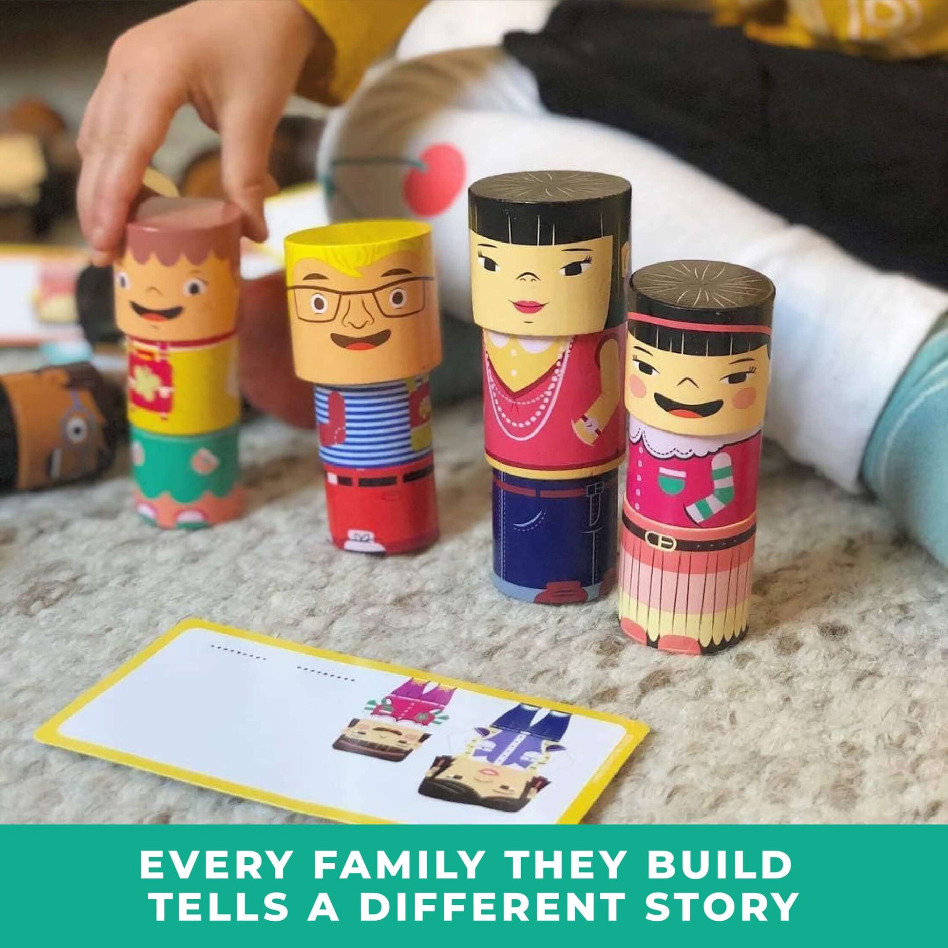 48-Piece Family Diversity Set with Activity Cards 48-Piece Family Diversity Set with Activity Cards