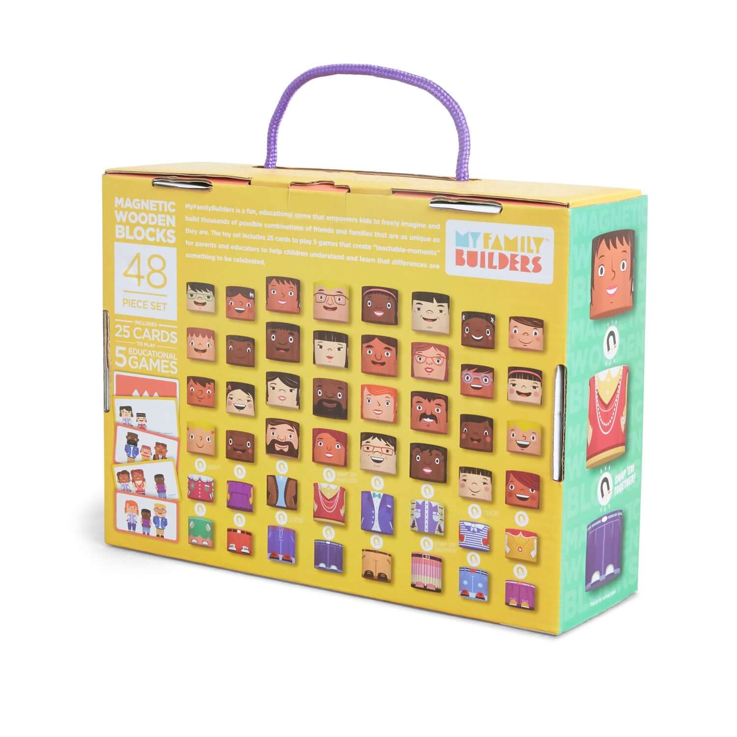 48-Piece Family Diversity Set with Activity Cards 48-Piece Family Diversity Set with Activity Cards