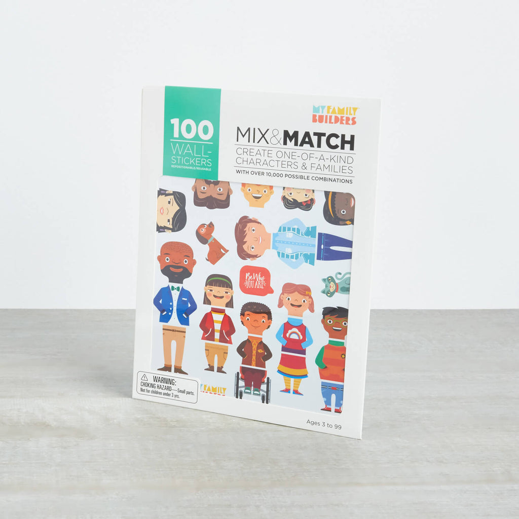 My Family Builders | Mix and Match Family Stickers